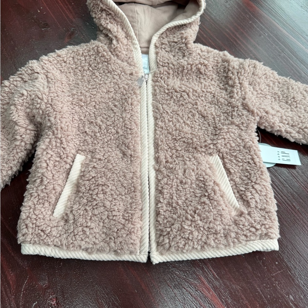 Cozy Mauve Sherpa Jacket